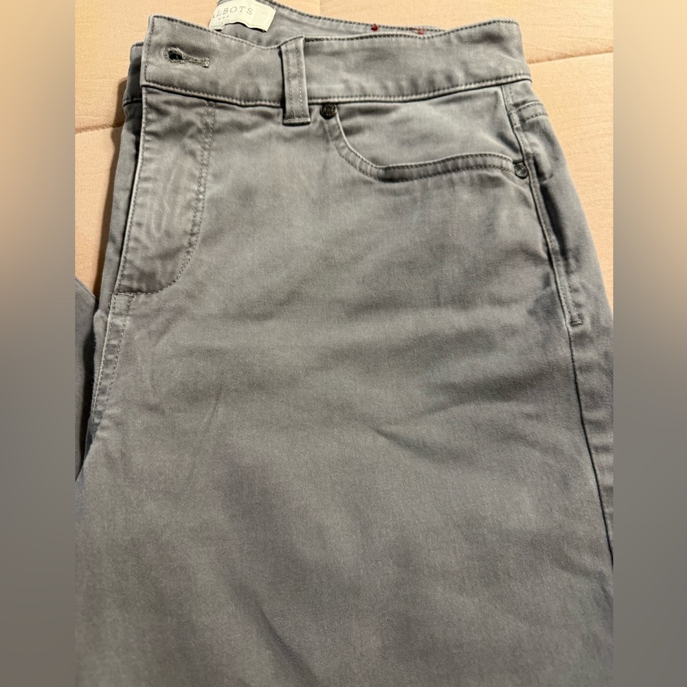 Talbots light gray Trousers - Picture 2 of 7